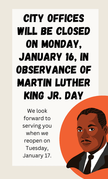 martin luther king jr. day graphic