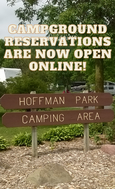 Hoffman Park Campground reservations are now open online!