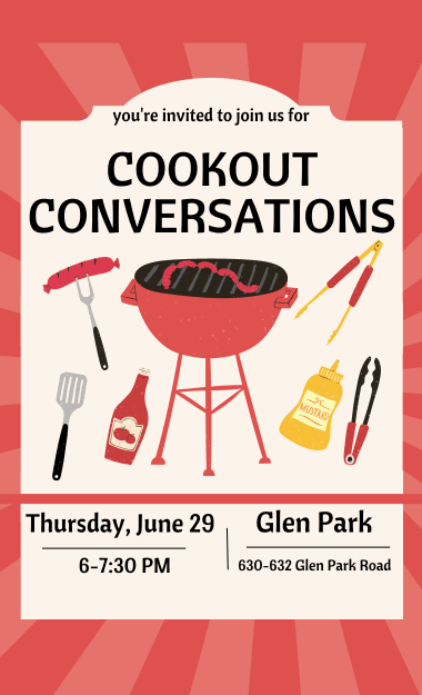 Cookout Conversations graphic