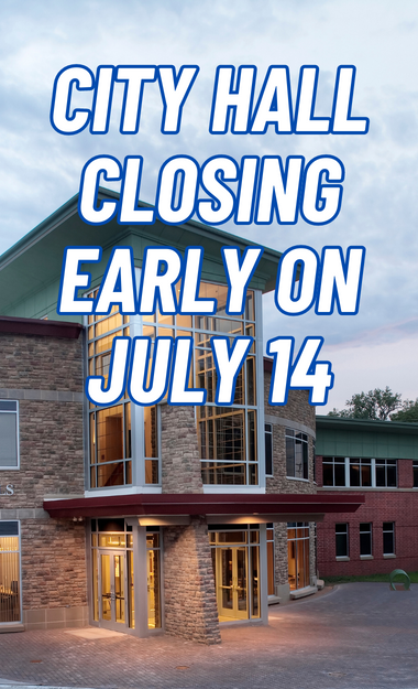 City Hall Closure graphic
