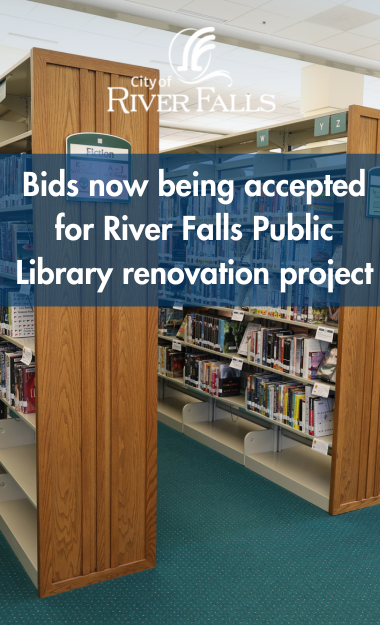 Bids now being accepted for River Falls Public Library renovation project